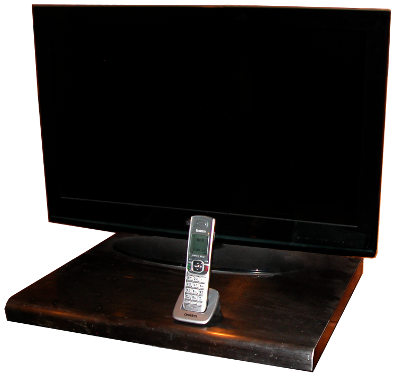 cordless phone by television